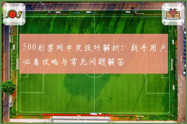 500彩票网中奖技巧解析：新手用户必看攻略与常见问题解答